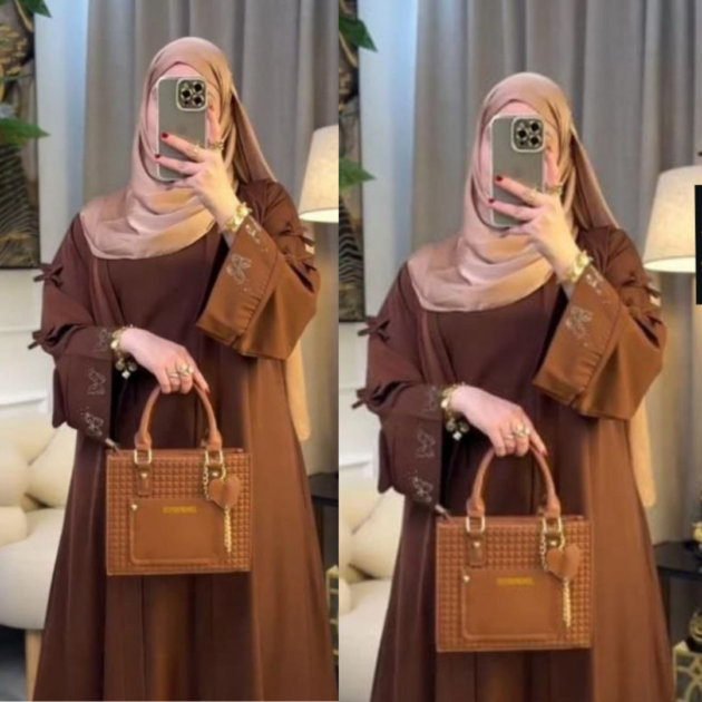 عباية قطعتين أنيقة ومميزة